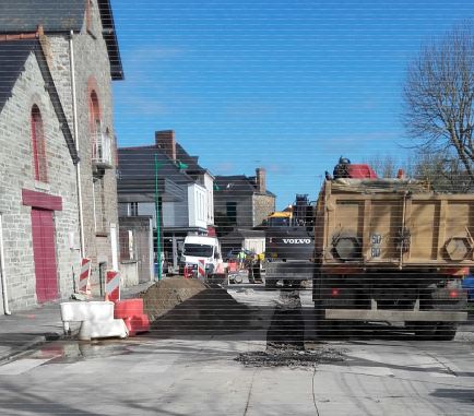 Travaux d’assainissement Quartier des Fontaines – La Guerche de Bretagne – 35